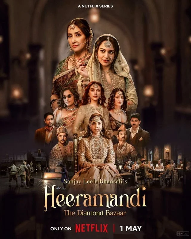 Heeramandi: The Diamond Bazaar (2024) S01 Hindi Netflix WEB-DL – 480P | 720P | 1080P – Download & Watch Online