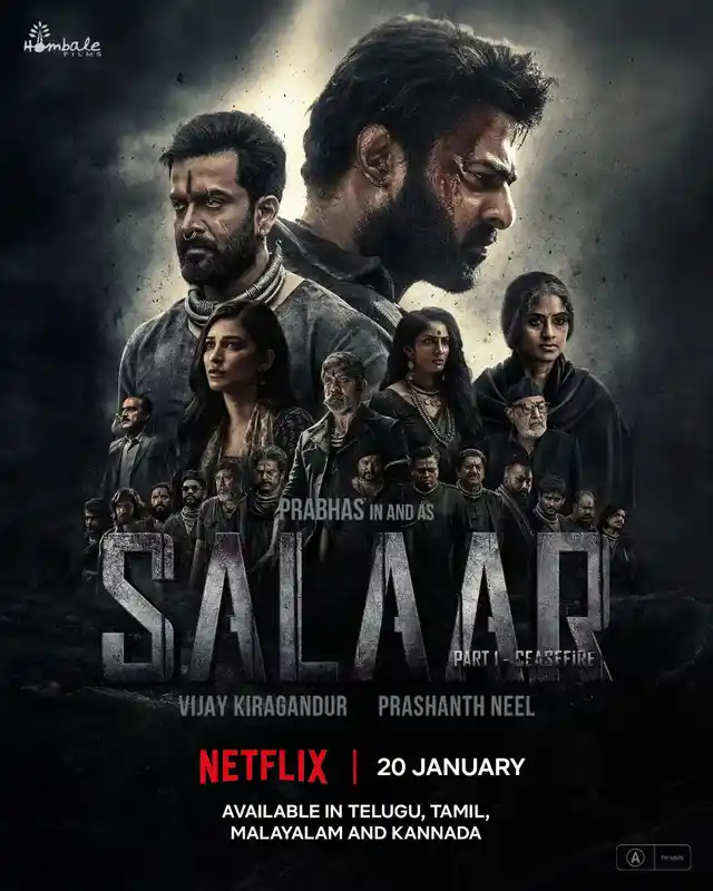 Salaar (2023) Dual Audio [Cleaned Hindi-Telugu] NF Movie Download & Watch Online