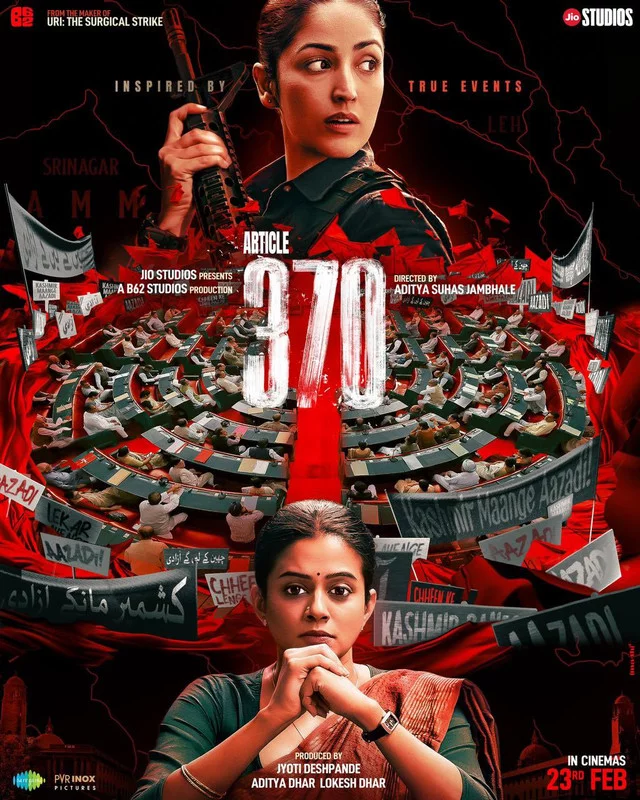 Article 370 (2024) Hindi Amazon Movie – 480p | 720p | 1080p Download & Watch Online Free