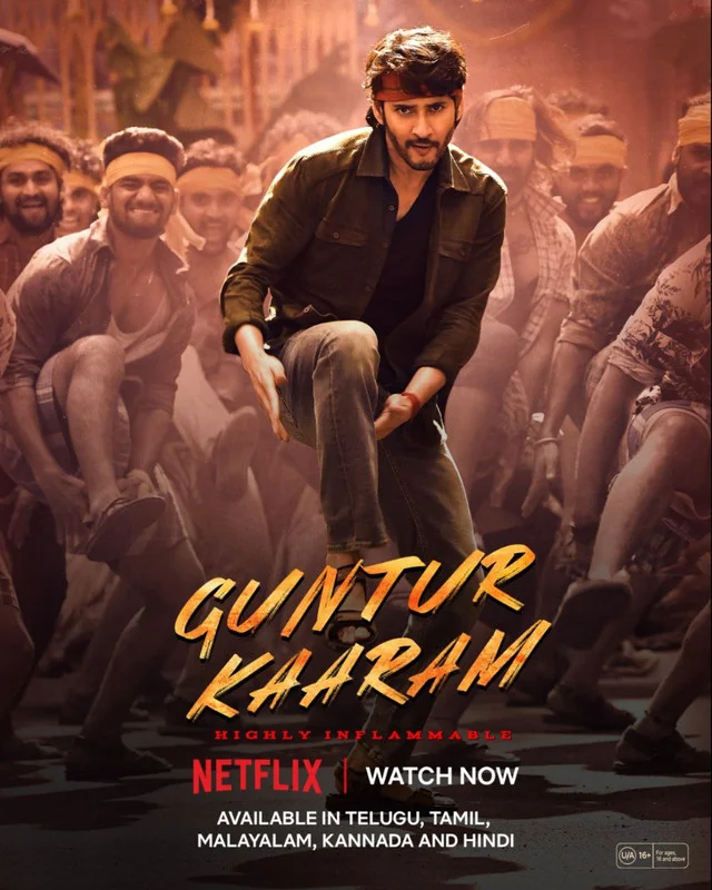 Guntur Kaaram (2024) Dubbed Netflix Movie Download & Watch Online HDrip