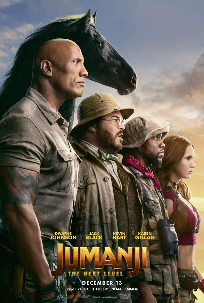 Jumanji: The Next Level (2019) Hindi Dubbed Blue-Ray Movie Download & Watch Online