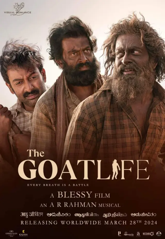 The Goat Life (2024) Malayalam HDTS-Rip Movie – 480p | 720p | 1080p – Download & Watch Online