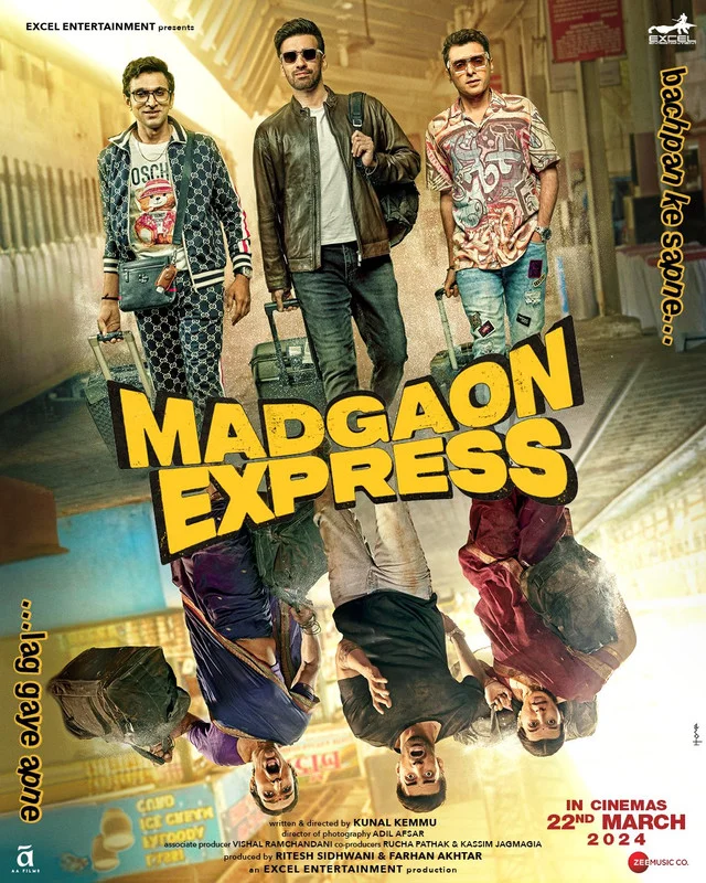 Madgaon Express (2024) Hindi HDTS-Rip Movie Download & Watch Online – 480p 720p 1080p